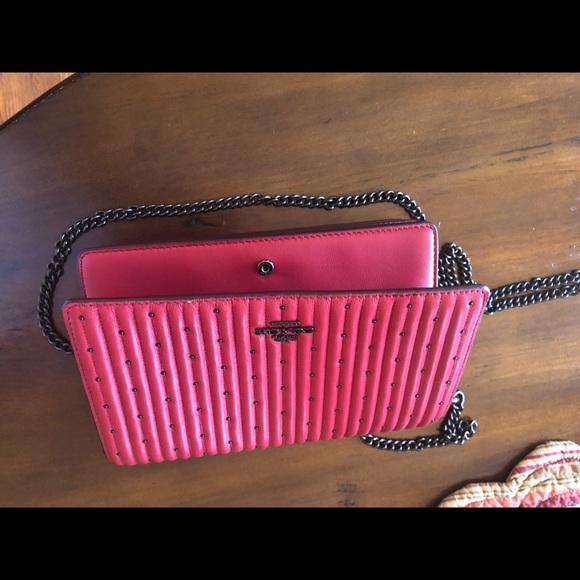Brand new Coach lipstick red purse new without tags - Picture 8 of 8